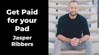 Get Paid for your Pad - Jasper Ribbers  #airbnbhost  #airbnbbusiness