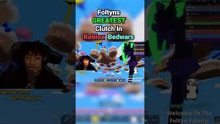 Foltyns *999 IQ* Clutch In Roblox Bedwars.. ‍