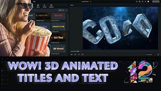 Make 3D Animated Titles & Text In Filmora : Easy Tutorial