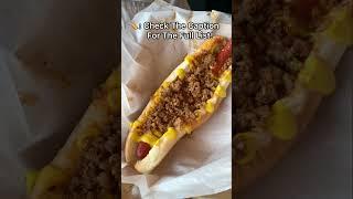 : Best Hot Dogs in Charlotte, North Carolina! #foodie #eating #shorts #food #dinner #foodlover