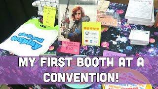 Setting up my first booth at a convention! [RTX 2019]