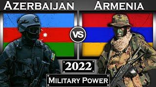 Azerbaijan vs Armenia Military Power Comparison 2022 | Armenia vs Azerbaijan Global Power