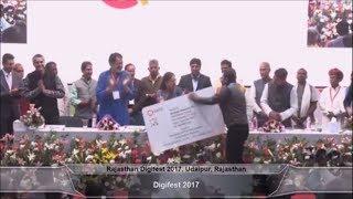 Er.Harshit Nagar (Studybazar.com ,CoFounder) awarded by Hon'ble Chief Minister