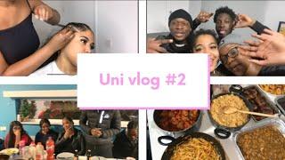 University of Northampton| Uni Vlog #2 Christmas Dinner, Weekly Shop & More