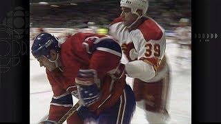 1993-94 Montreal @ Calgary Flames highlights