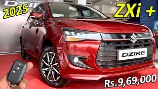 NEW 2025 MARUTI SUZUKI DZIRE ZXI PLUS | DZIRE TOP MODEL ZXI PLUS | REVIEW & WALKAROUND | 2024 DZIRE