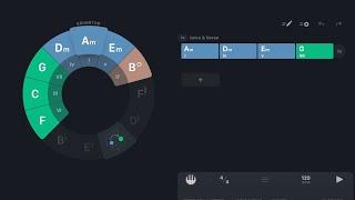 Create chord progressions in Atom 2 with TONALY