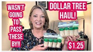 DOLLAR TREE HAUL | COULD NOT PASS THEM UP | $1.25 | NEW FINDS | THE DT NEVER DISAPPOINTS #haul