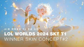 월즈 2024 SKT T1 우승 스킨 컨셉 #2 (2024 LOL Worlds Winner SKT T1 skin concept) (4K)