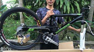 Khui Thùng Hàng Về- 2 Xe Siêu Đẹp Cannondale Synapse Ultegra điện- Commencal MTB Carbon- Phụ Kiện Xe