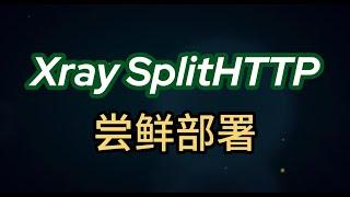 Xray最新翻墙传输协议 Split HTTP 首次尝鲜，教大家如何部署 #SplitHTTP