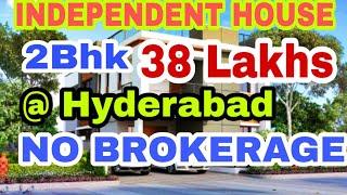 Independent House For Sale #HyderabadProperties | Below 40 Lakhs | Villas Hyderabad | @Nagaram |