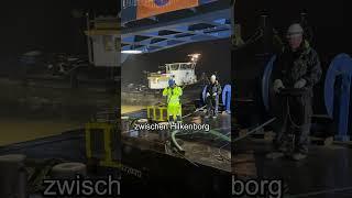 Alle Brückenteile der Friesenbrücke sind da #ostfriesland #friesenbrücke
