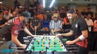 Intense finish at the Tornado Foosball World Championship, a breakdown