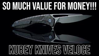 It Really Shouldn't Be This Good, At This Price!! - Kubey Knives Veloce