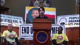 Deborah Jacobs MLK Remarks: Newark, NJ & Police Brutality
