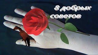 8 Добрых советов . О чём никогда не стоит говорить .