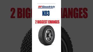 BF Goodrich KO3 VS KO2 #allterrain #tires #ko2