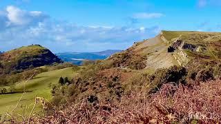 Castle Dinas Bran time lapse