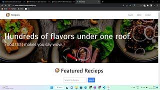 React Project || Recipes App || API Handling