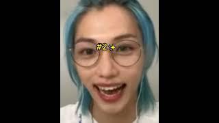 Felix's hair throughout the video #shorts
