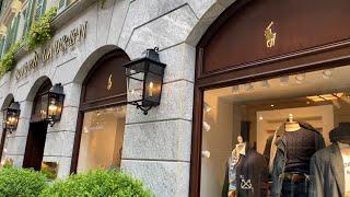 Ralph Lauren American Luxury Style in Milan. Polo Ralph Lauren.