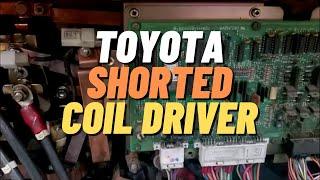 Toyota Shorted Coil Driver (Code C0 in forward)