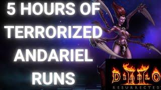 5 hours of terrorized Andariel, she never dissapoints - Diablo 2 resurrected