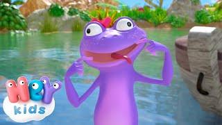 The froggy  Frog song for Kids | HeyKids Nursery Rhymes | Animaj Kids