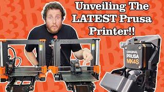 MK4S The LATEST from Prusa!! FIRST LOOK LIVE!!