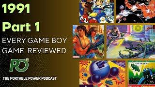 REVIEWING EVERY GAME BOY GAME RELEASED IN 1991 (PART 1) - POCubed Omnibus #7