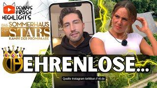 EHRENLOSE A*F* LORIK packt über HEFTIGE BELEIDIGUNGEN von Alessia aus! Sommerhaus der Stars FOLGE 10