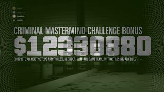 GTA Online: Criminal Mastermind Challenge