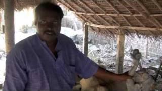 Indian Marble Artist Carving Statues of Hindu Gods