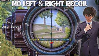 HOW TO CONTROL HORIZONTAL RECOIL ( LEFT & RIGHT ) | GET ZERO RECOIL IN BGMI | MAHES