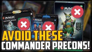 Precons Decks To AVOID For Commander (As  A New Player!)- Magic: The Gathering