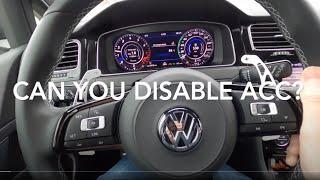 Can you Disable VW Adaptive Cruise Control? - Netcruzer CARS