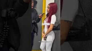 INTERVIEW W/ FEMALE DRILL RAPPER #rappers #publicinterview #smokesmadtko