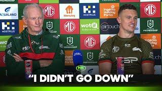 "Maybe the rain should have come earlier"  | Rabbitohs Press Conference | Fox League