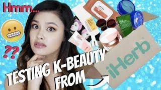 TESTING POPULAR K-BEAUTY ON iHERB ... Are They Any Good?