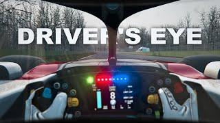 DRIVER'S EYE | Kimi Räikkönen's Alfa Romeo C41 Shakedown at Imola | F1 2021 | #AssettoCorsa