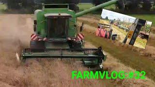 Farmvlog: #32 Roggen und Stroh ernte /das erste mal bei uns ein Deutz  Topliner 4080HST