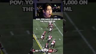 $11,000 on OT to cash us on Falcons vs Buccaneers ML ️