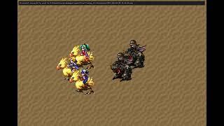 Final Fantasy 6 VI not Pixel Remaster Terra , Edgar , Locke Flee from  Figaro  Castle