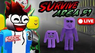 Playing SAKTKIA51 TEST SERVERS LIVE  (Roblox Area 51)