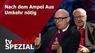 tv.berlin Spezial -  Prof. Kerber: Nach dem Ampel Aus Umkehr nötig