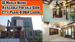 10 Marla House unique Design | Avaliable for sale in Eden City DHA Phase 8 Lahore