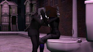 TV WOMAN LOVE STORY SPIKERMAN KISS ME! (Skibidi toilet animation)