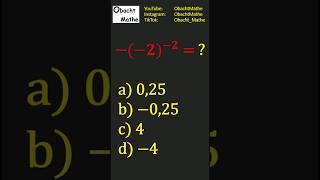  Machst du DIESEN Fehler auch? | #shorts | #ObachtMathe