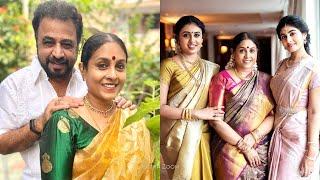 Actress Saranya Ponvannan Family | With Husband & Daughters | Happy Moments | Extra Zoom